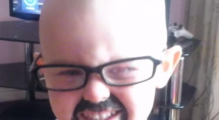 Video Hilarious Haircut Accident Turns Three Year Old Into Walter